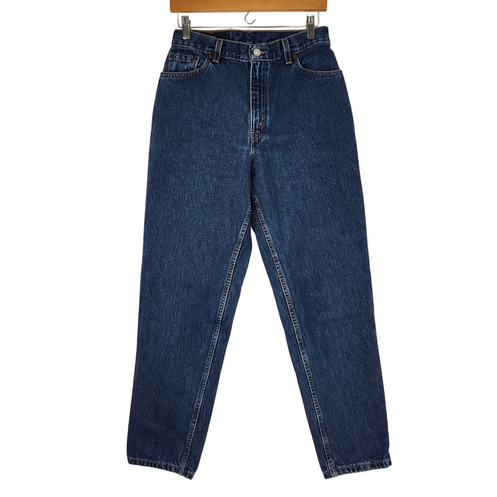 Vintage Levi's 550 Relaxed Fit Tapered‎ Leg Jeans Womens 10 MIS Blue Made in USA